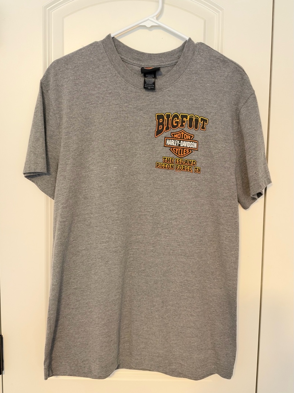 Harley-Davidson Gray Bigfoot Graphic Short Sleeve Tee